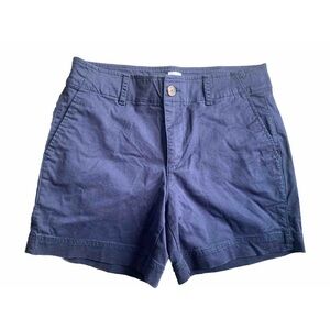 GAP Women's Sz 2 Blue Chino 5" Shorts